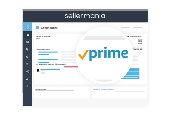 Gestion commandes Amazon Prime