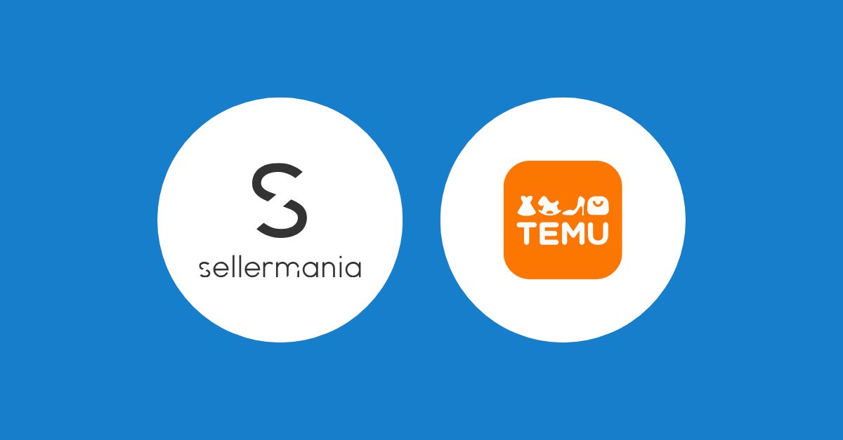 Logo Temu et Sellermania