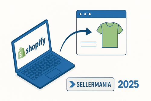 connexion shopify marketplace interger vos produis avec selleramania en 2025